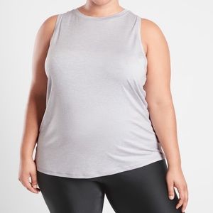 ATHLETA Women’s Plus Size Grey Uptempo Tank 3X